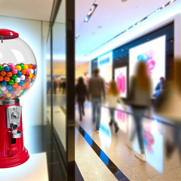 Distributeur chewing-gum: boostez votre attractivité et trafic en magasin