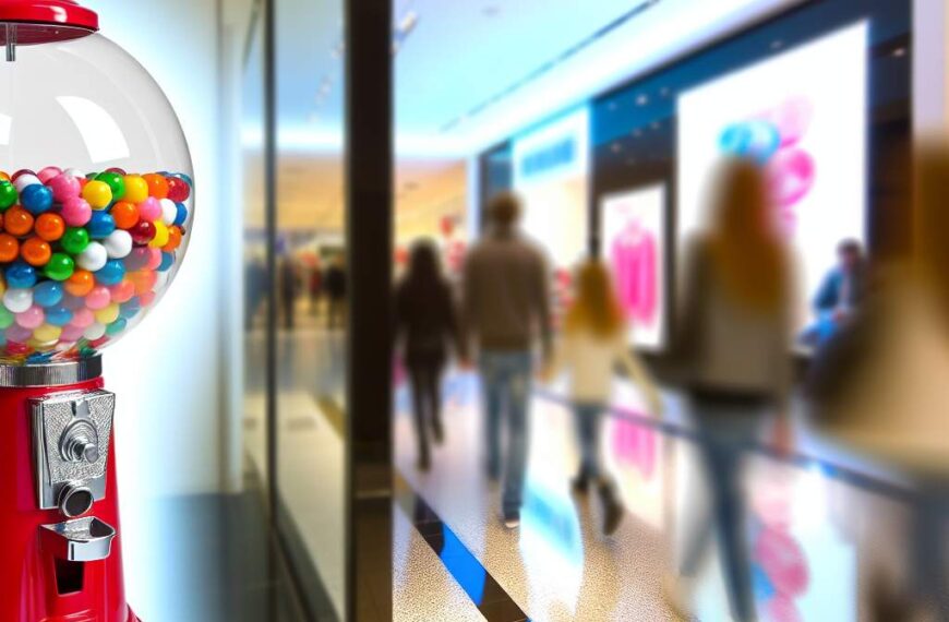 Distributeur chewing-gum: boostez votre attractivité et trafic en magasin