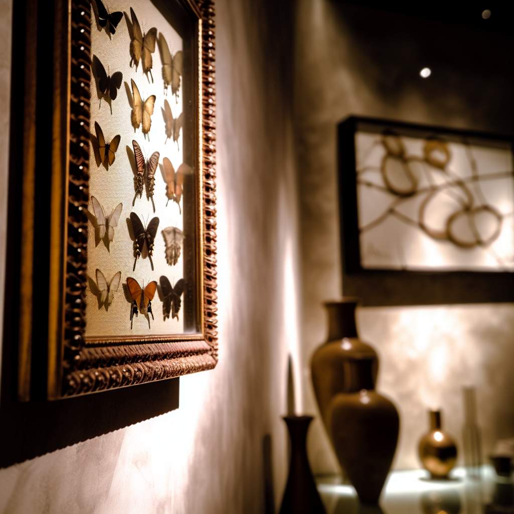 cadre-papillon-ancien-secrets-de-deco-vintage