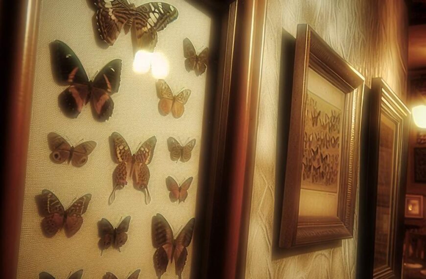 Cadre papillon ancien: l&rsquo;art d&rsquo;intégrer des trésors vintage à votre intérieur