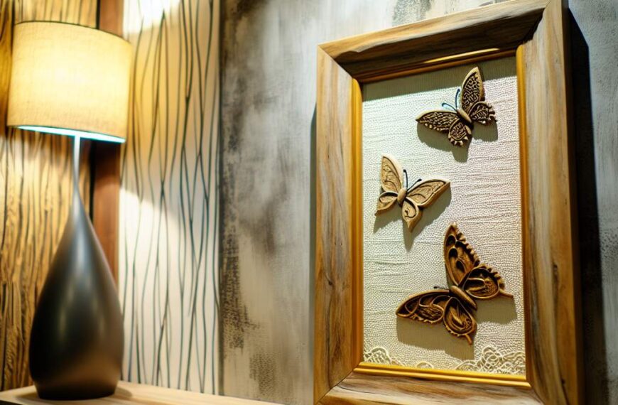 Cadre papillon rétro : l&rsquo;art de sublimer votre intérieur avec des pièces uniques