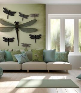 Décoration libellule: secrets d'un intérieur apaisant