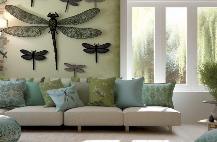 Décoration libellule: idées créatives pour un intérieur naturel et élégant
