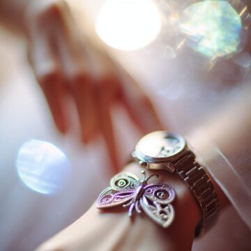 Élégance unique: adopte la montre papillon 🦋