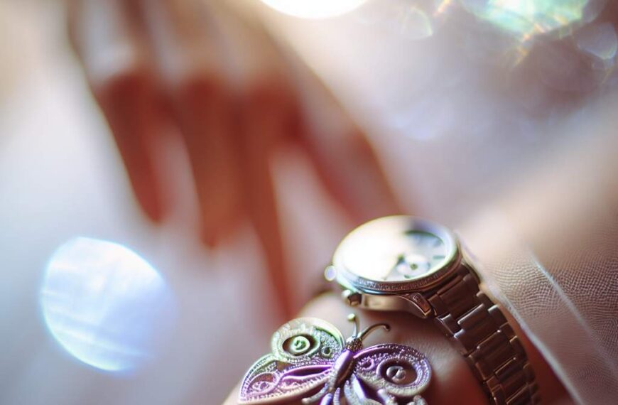 Élégance unique: adopte la montre papillon 🦋
