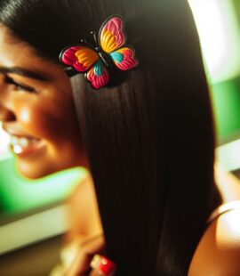 Exprime ta créativité avec des barrettes papillon