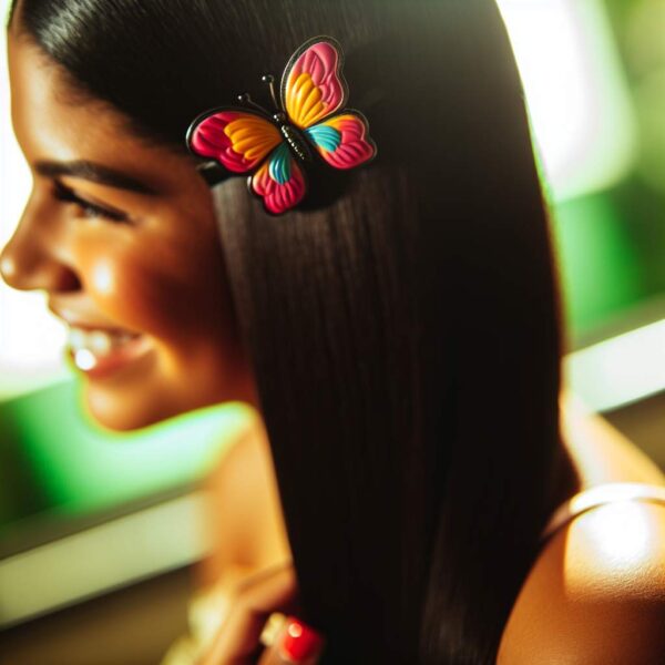 Exprime ta créativité avec des barrettes papillon