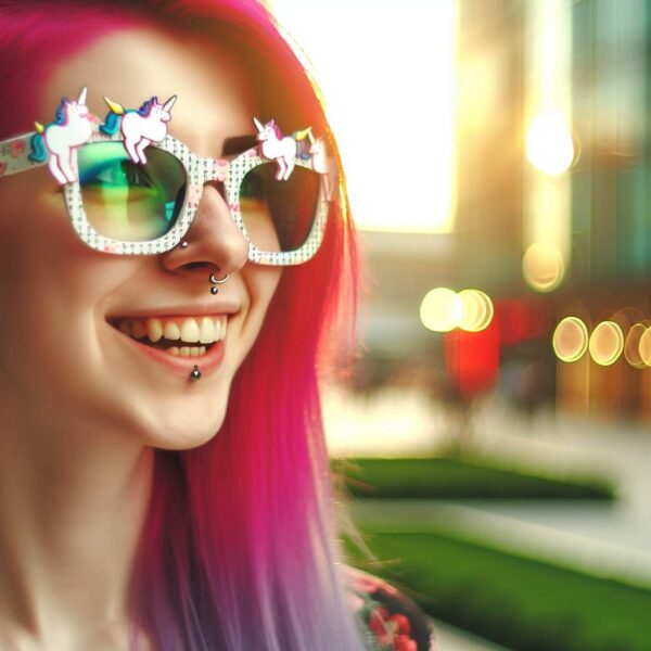 Lunettes licorne: l&rsquo;accessoire tendance qui fait sensation sur Instagram