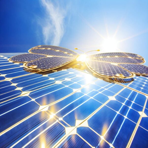 Papillon solaire: révolution énergétique et impact écologique positif