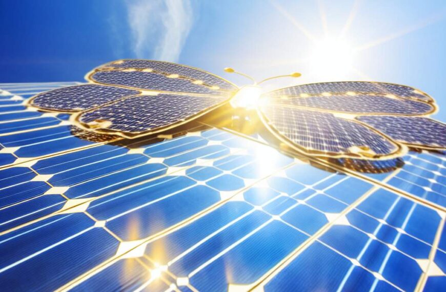 Papillon solaire: révolution énergétique et impact écologique positif