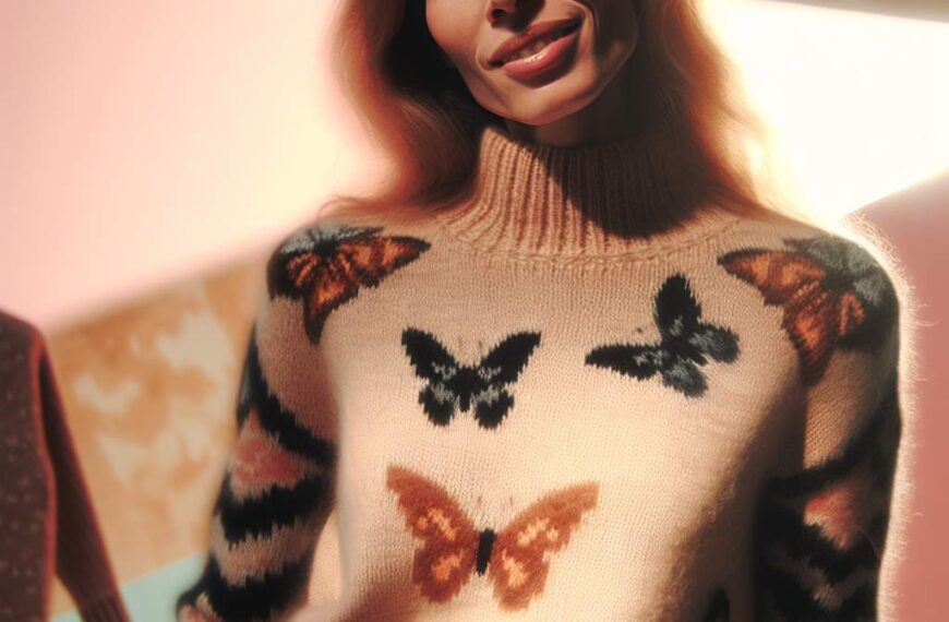 Pull motif papillon : comment allier confort et style unique dans votre garde-robe