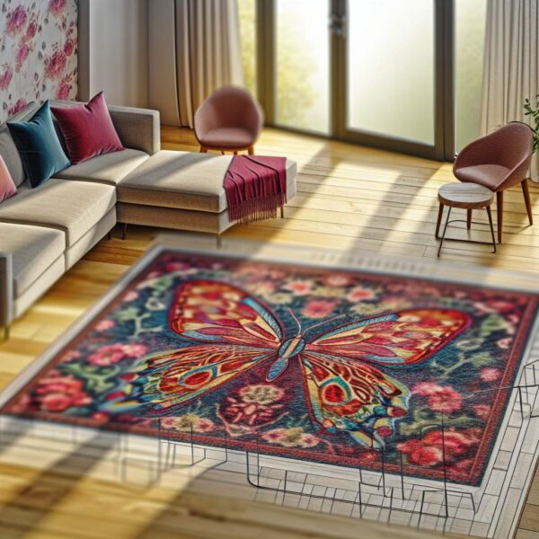 Tapis papillon: ajoutez une touche artistique et économique à votre intérieur