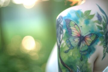 Tatouage fée papillon: idées créatives et uniques